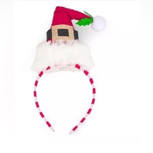 Kohls Celebrate Together Santa Hat headband new in package OSFM